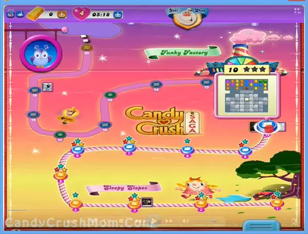 Candy Crush Dreamworld Level 10