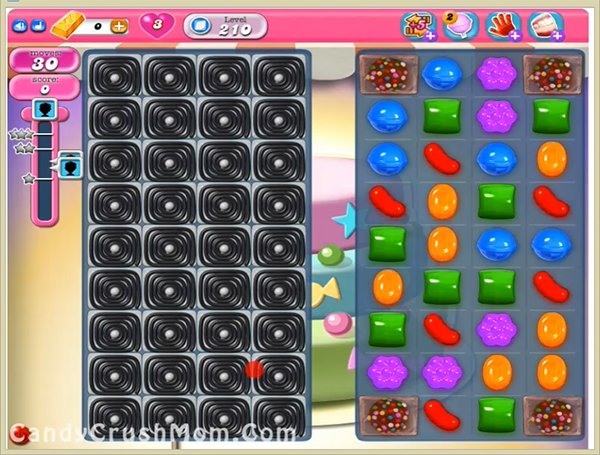 Candy Crush Level 210
