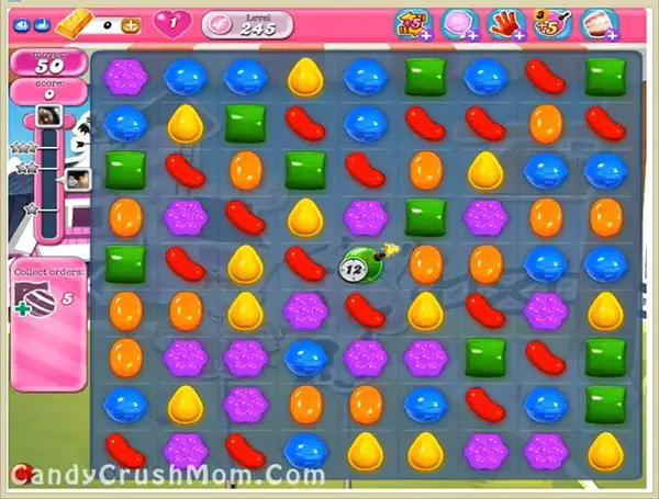 Candy Crush Level 245