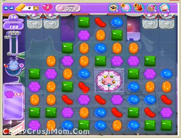 Candy Crush Dreamworld Level 374