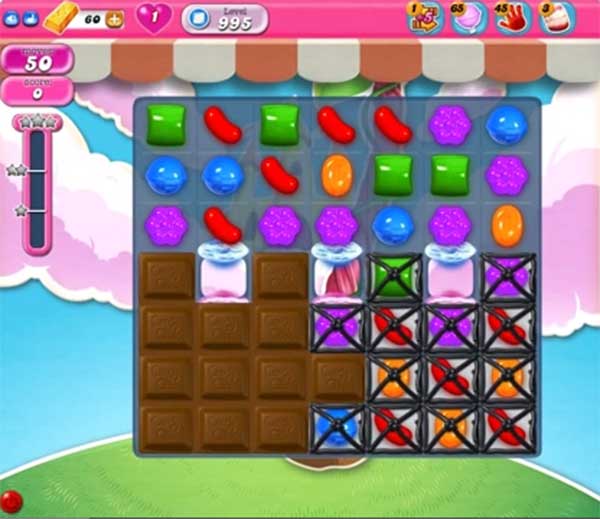 candy crush level 995