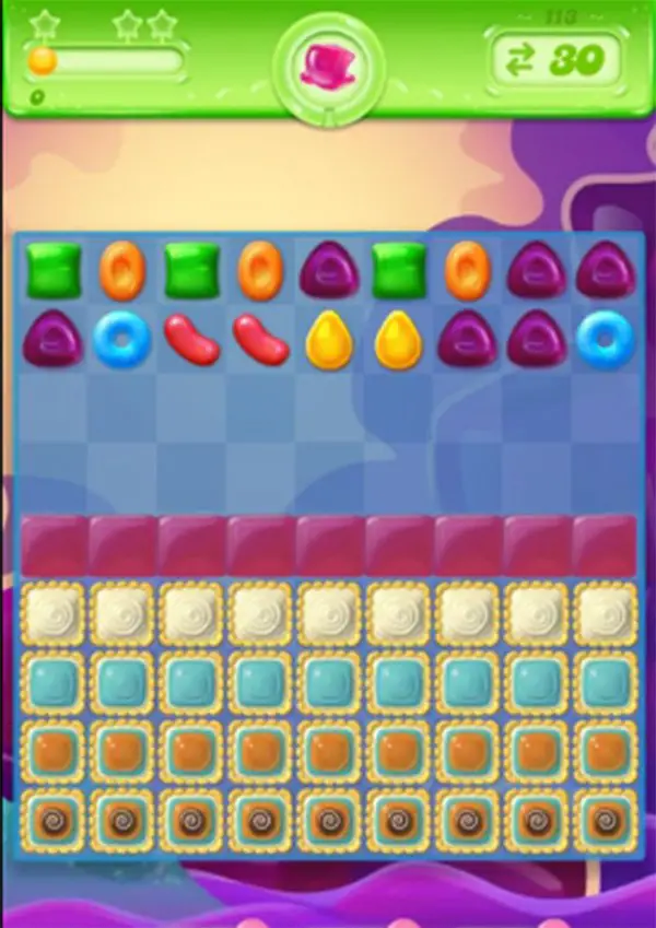 candy crush jelly level 113