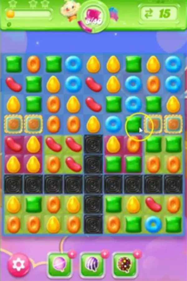 candy crush jelly level 52