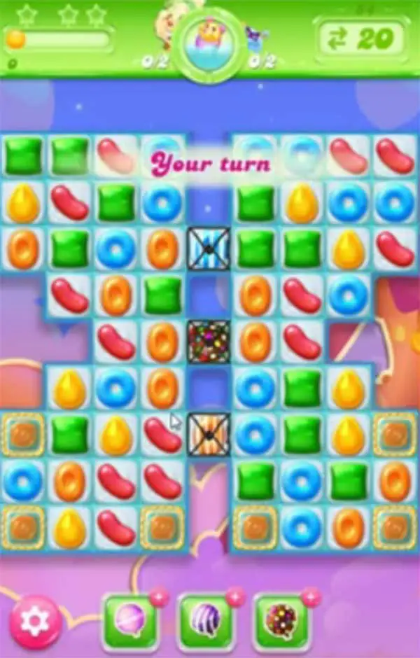 candy crush jelly level 54