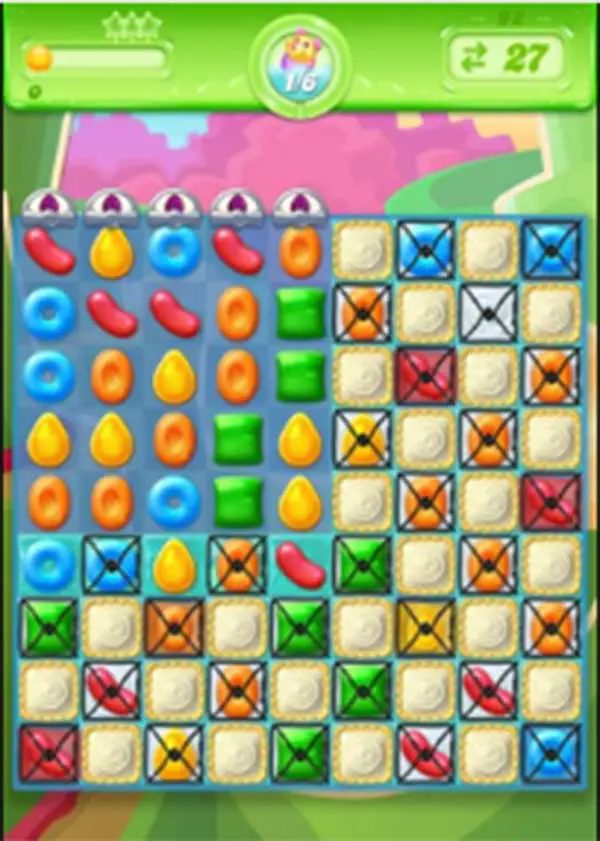 candy crush jelly level 92