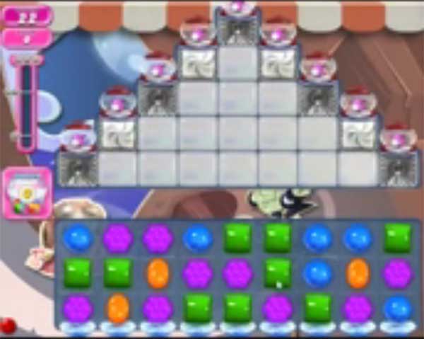candy ccrush level 1461