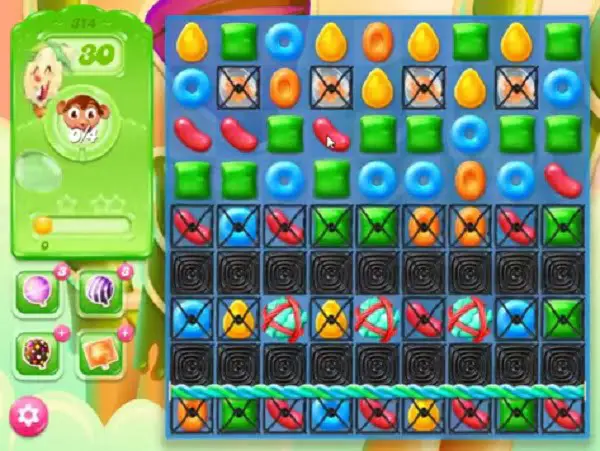 candy crush jelly level 314