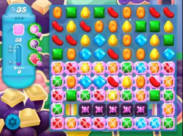 890 candy crush Level 3886