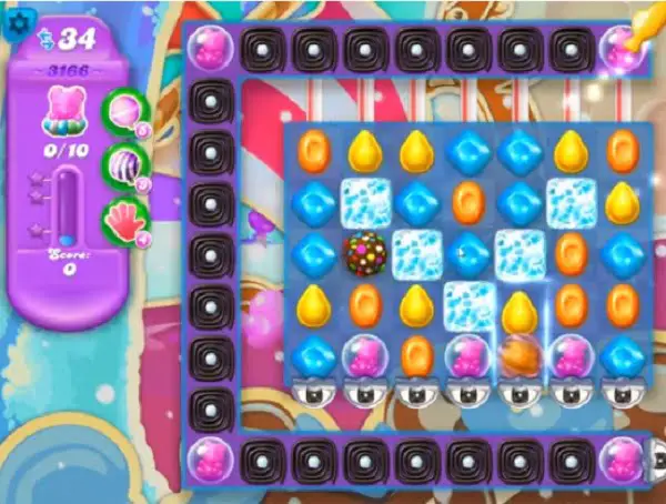 Tips And Walkthrough Candy Crush Soda Level 3166