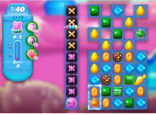 Candy crush level 3840