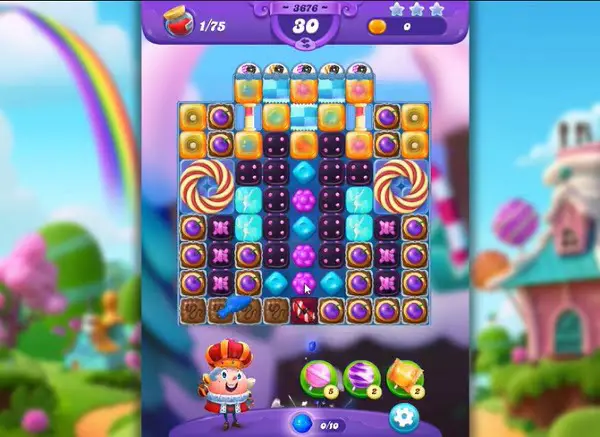 3676 candy crush Episode 194