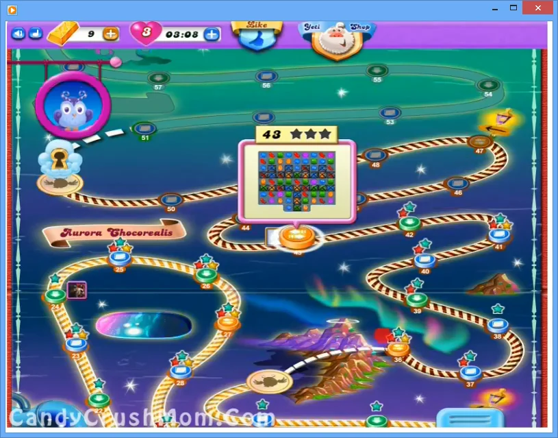Candy Crush Dreamworld Level 43 Candy Crush Dreamworld Level 43