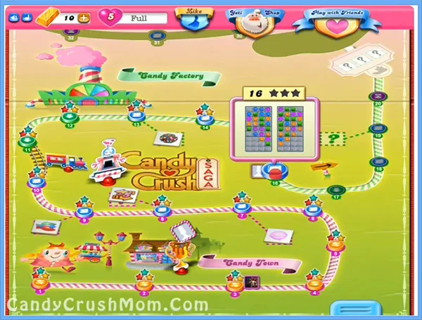Candy Crush Level 16