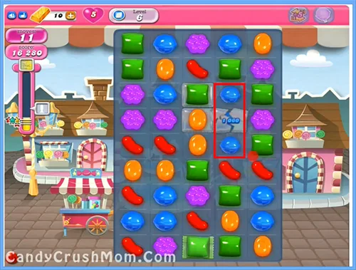 combining normal candy with jelly