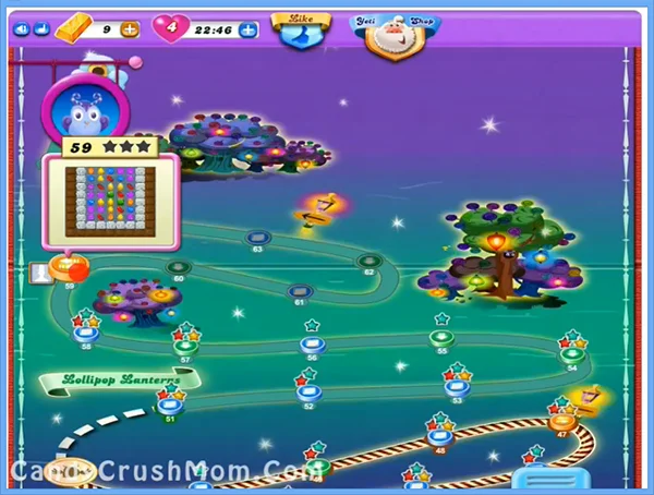 Candy Crush Dreamworld Level 59