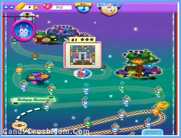 Candy Crush Dreamworld Level 61