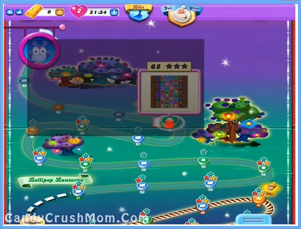 Candy Crush Dreamworld Level 62