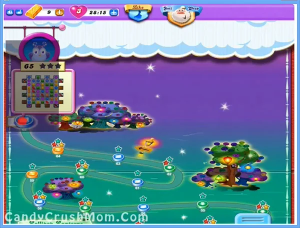Candy Crush Dreamworld Level 65