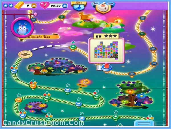 Candy Crush Dreamworld Level 68