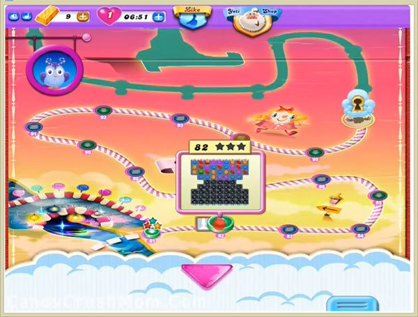 Tips And Walkthrough Candy Crush Dreamworld Level 82