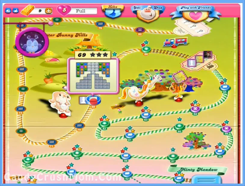 Candy Crush Level 69