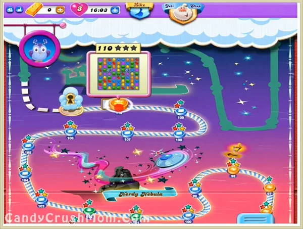 Candy Crush Dreamworld Level 110
