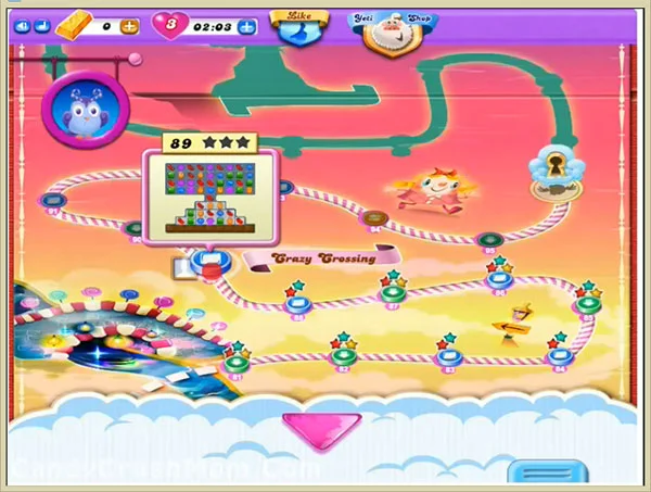 Candy Crush Dreamworld Level 89