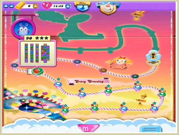 Candy Crush Dreamworld Level 90
