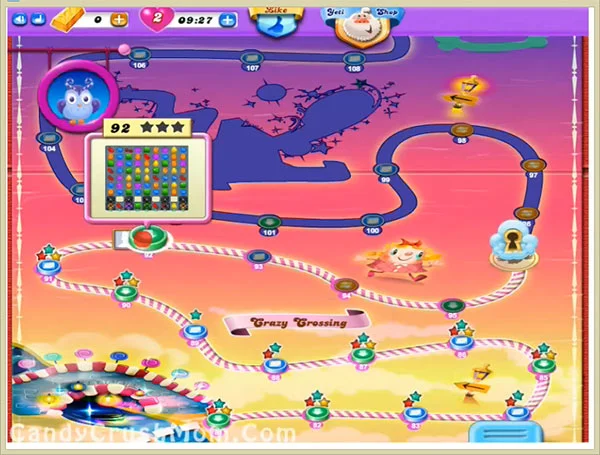 Candy Crush Dreamworld Level 92 Candy Crush Dreamworld Level 92