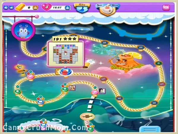 Candy Crush Dreamworld Level 191