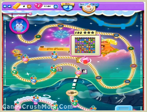 Candy Crush Dreamworld Level 192