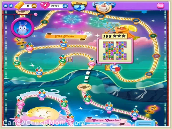 Candy Crush Dreamworld Level 193
