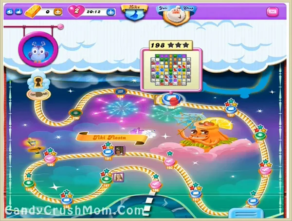 Candy Crush Dreamworld Level 198