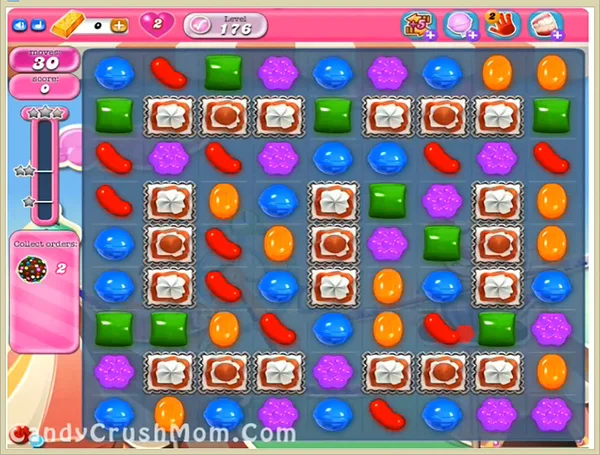 Candy Crush Level 176