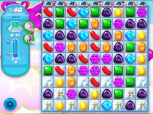 candy soda crush level 374