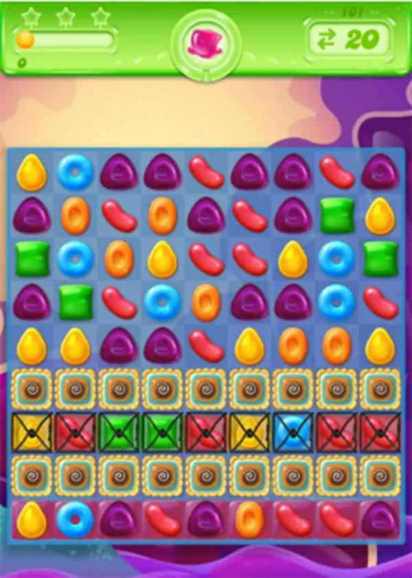 candy crush jelly level 101