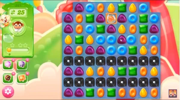 candy crush jelly level 261