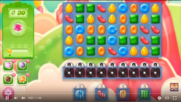 candy crush jelly level 277