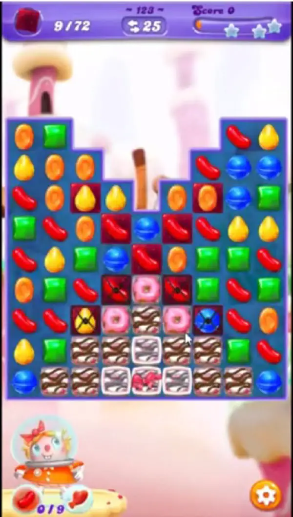 Candy Crush Saga Level 123 