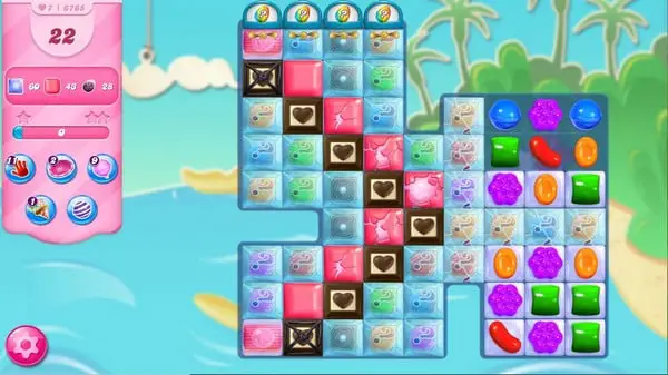 Tips and Walkthrough: Candy Crush Level 6765