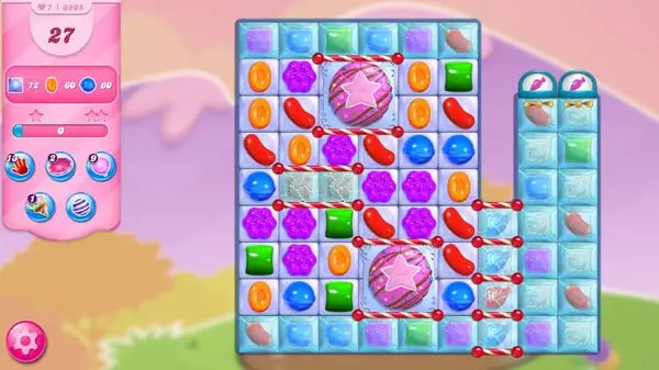 Tips and Walkthrough: Candy Crush Level 6805