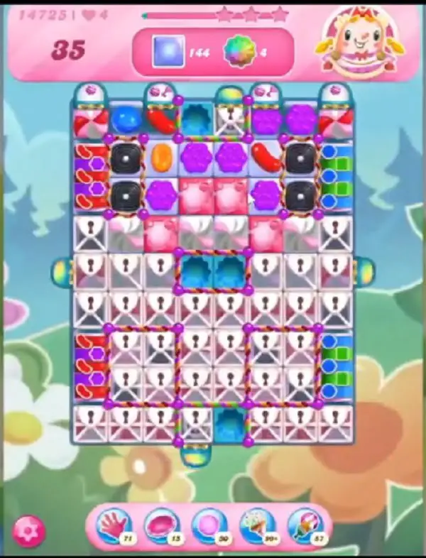 Tips and Walkthrough: Candy Crush Level 14725