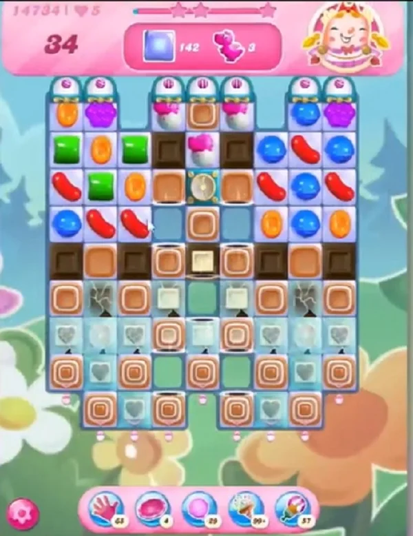 Candy crush last level 7865, Candy crush final level