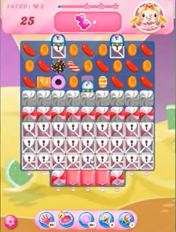 Tips and Walkthrough: Candy Crush Level 14739