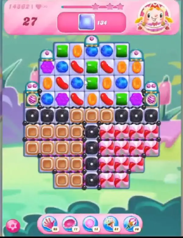 Tips and Walkthrough: Candy Crush Level 14862