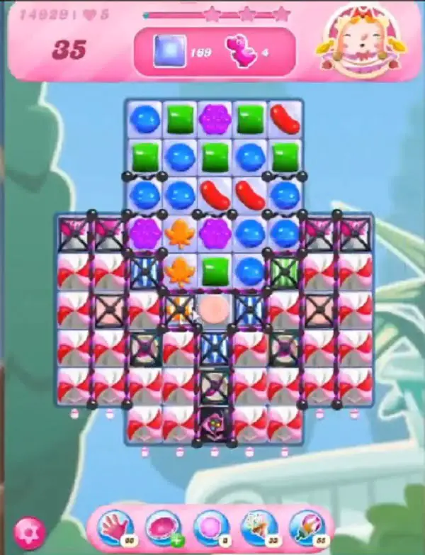 Tips and Walkthrough: Candy Crush Level 14929