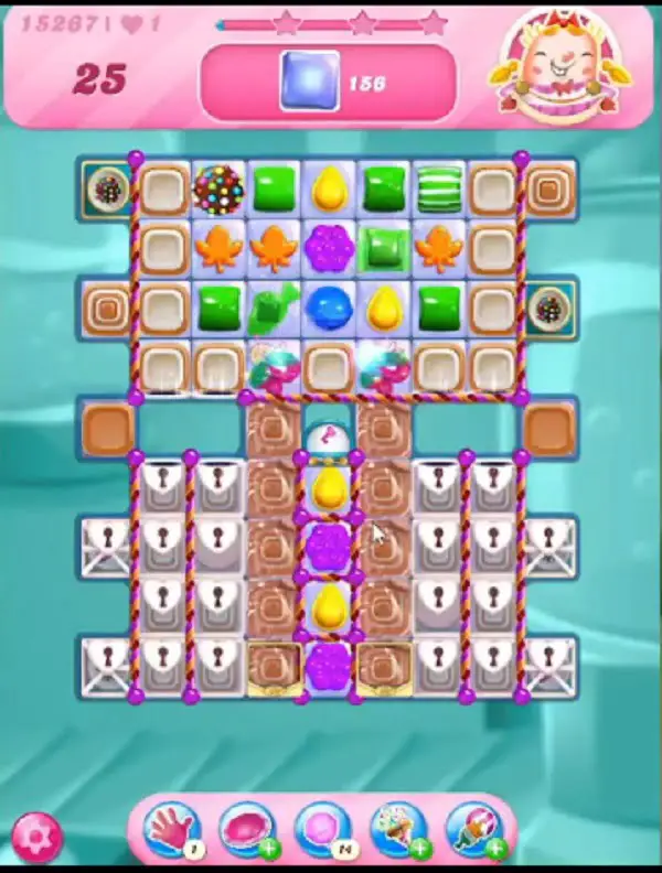 Tips and Walkthrough: Candy Crush Level 15267