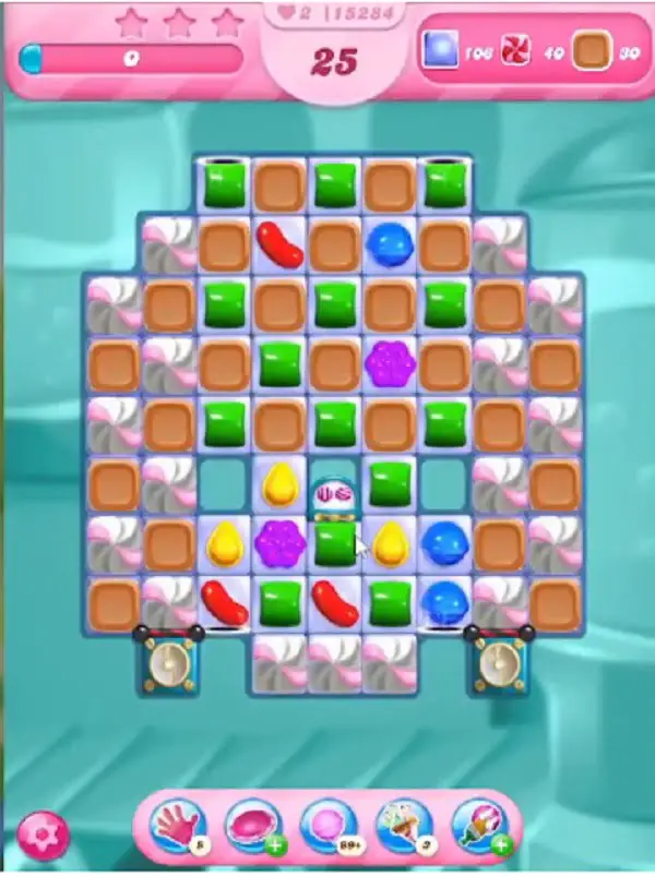 Tips and Walkthrough Candy Crush Level 15284