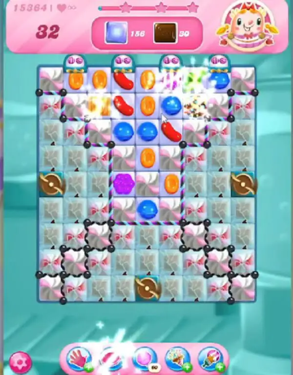 Tips and Walkthrough: Candy Crush Level 15364