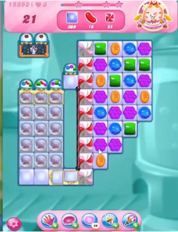 Tips and Walkthrough: Candy Crush Level 15392